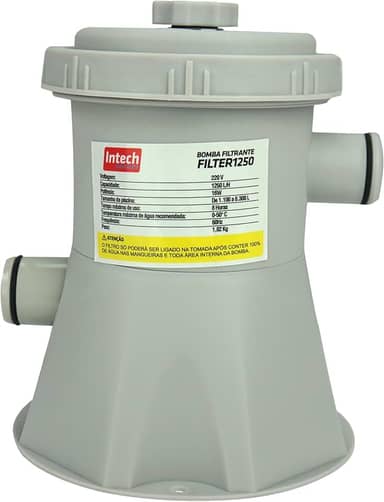 Bomba Filtrante para Piscina FILTER1250-220V 1.250 L/H - Intech Machine