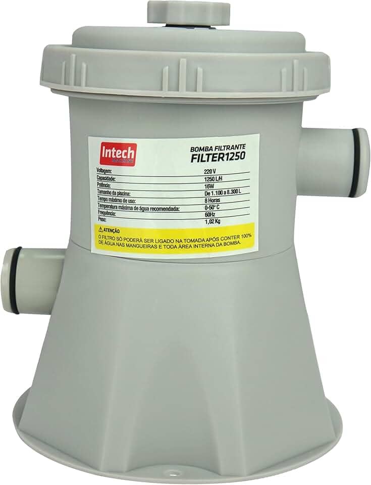 Bomba Filtrante para Piscina FILTER1250-220V 1.250 L/H - Intech Machine