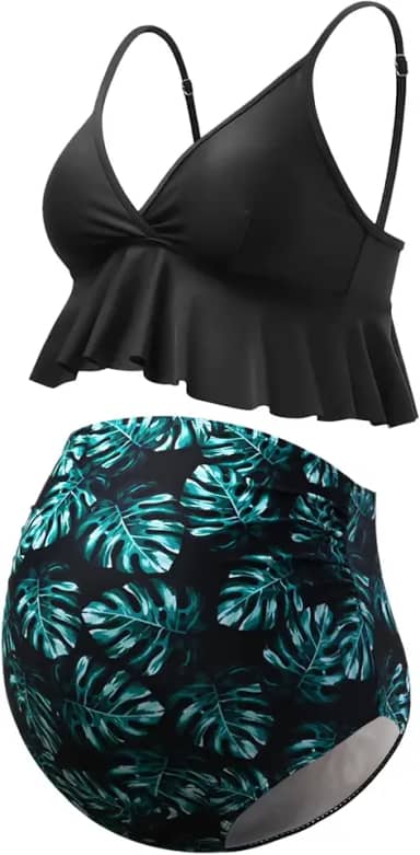 Maiô de renda para gestantes, maiô inteiro para gravidez