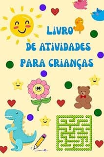 Grande livro de atividades para crianças: Labirintos, sombras, quebra-cabeças e muito mais (Portuguese Edition)