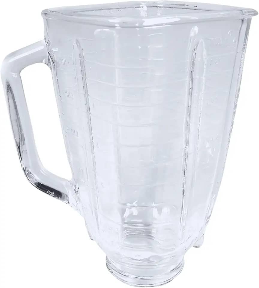 Jarra de Vidro Compatível com Liquidificador Oster Clássico Quadrado (Apenas o Copo)