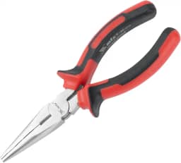 Mtx Alicate Bico Meia Cana Reto Nickel 6 Pol. (160 Mm) Cabo Dupla Injeção