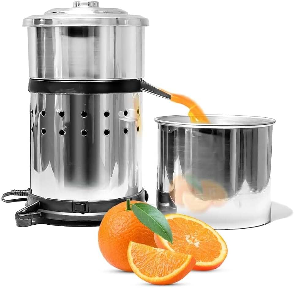 Extrator Espremedor Industrial Inox para Laranja e Limão com Copo 3 Litros – 500W Profissional