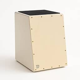Cajon Instrumento Acústico De Percussão Esteira Inclinado Profissional Madeira
