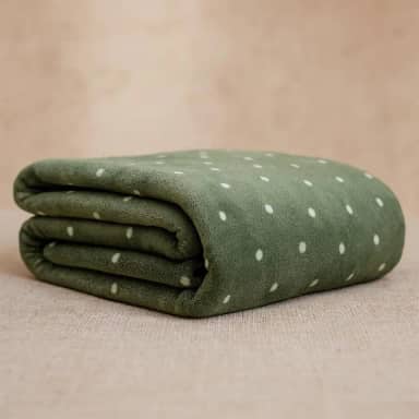 Cobertor Soft Casal Queen King GrossoDupla Face Manta Poa Macio (Verde, Casal)