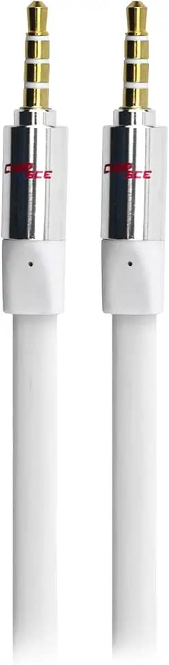 PERFORMANCE SOUND CABO P2 PREMIUM - P2 + P2 ESTEREO FLAT 100% COBRE BRANCO - 3M