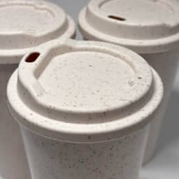 2 Copos com Tampa 550ml para Café, Bebidas em Geral, Copo Ecológico Reutilizável