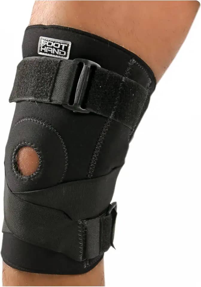 Joelheira Articulada com Cinta Cruzada - Foot Hand