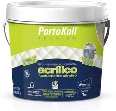 Portokoll Rejunte Acrílico Branco 1 Kg