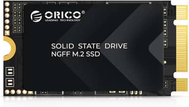 ORICO SSD SATA M.2 2242 de 256 GB, unidade de estado sólido interna compacta com flash TLC NAND, velocidades de leitura e gravação de até 500 MB/s e 450 MB/s, compatível com laptops ultrafinos e mini