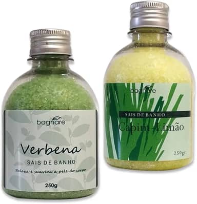 Sais De Banho Para Banheira Relaxante Capim Limão E Verbena