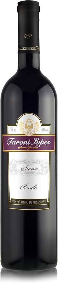 Vinho Faroni Lopez Bordo Suave 750ml