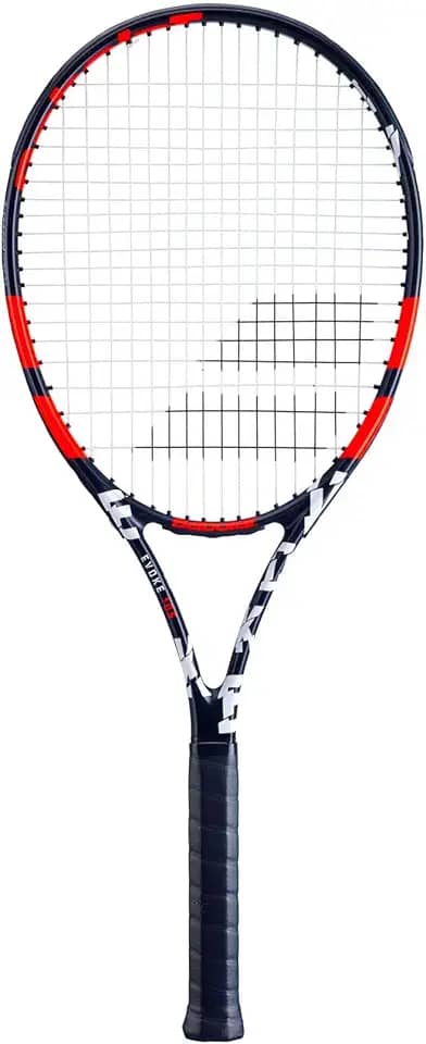 Babolat Raquete de tênis Evoke 105 Strung (Preto/Laranja)