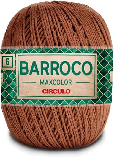 Barbante Círculo Nº 6 Barroco Maxcolor - 452m - 400g - Tâmara 7220