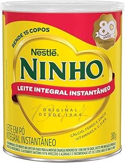 Leite Pó Instantâneo Integral Ninho Lata 380g