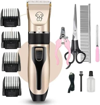 Henniu Máquina De Tosar Cachorro para Pet Aparador de Pelos para animais de estimação Cão Gato Tosa Pet.