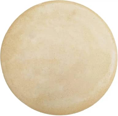 Pedra Refratária Para Pizza Forno e Churrasqueira 12mm Reforçada (Redonda 37cm)