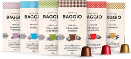 Kit de Cápsulas de Café Experience Baggio Café, compatível com Nespresso, contém 60 cápsulas