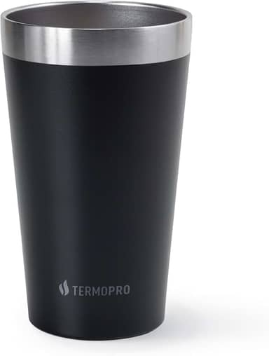 TERMOPRO Copo Térmico para Cerveja 473ml Preto