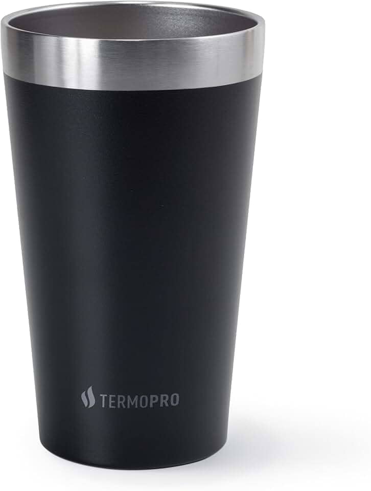 TERMOPRO Copo Térmico para Cerveja 473ml Preto