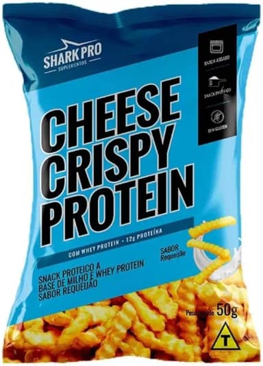 SALGADINHO PROTEICO REQUEIJÃO 50G - DISPLAY C/8