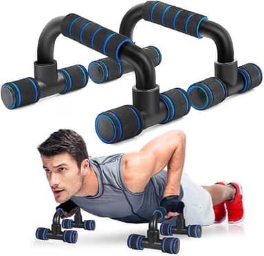 Barra de Apoio para Flexão de Braço Push Up – Antiderrapante, Ergonômica, Ideal para Peito, Tríceps e Ombro – Treine em Casa ou na Academia - NEXUS MARKET