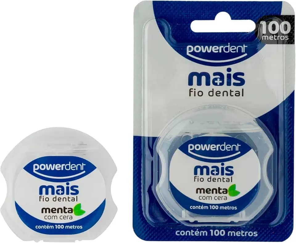 Power Dent Fio Dental Light 100 M Multicolorido (embalagem pode variar)