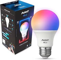Lampada Led Smart Inteligente Wi Fi Alexa google 10w RGB E27 110v/220v Cod: 290028177 Neo Avant (1)