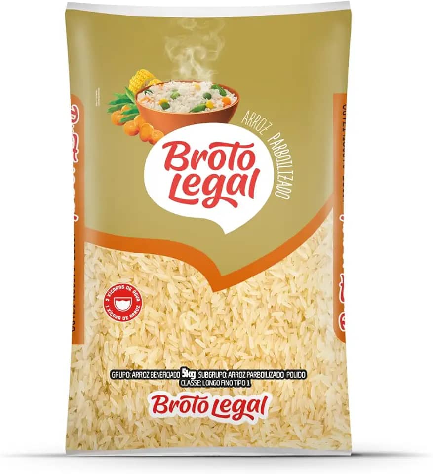Broto legal Arroz Parboilizado Broto Legal 5Kg