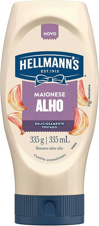 Hellmann's Maionese Alho 335gr