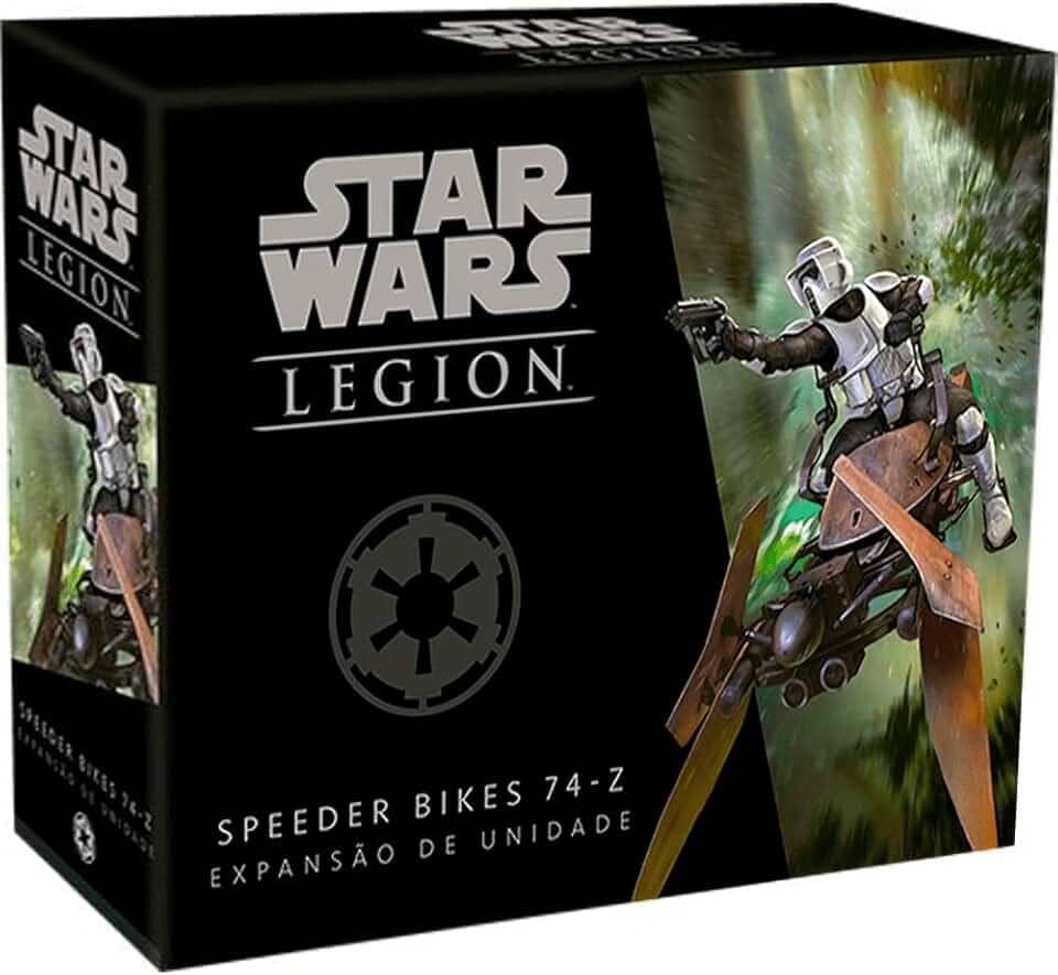 Wave 0 - Speeder Bikes 74-z - Expansão De Unidade, Star Wars Legion Galápagos Jogos Multicor