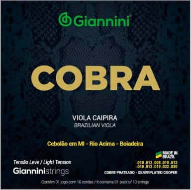 ENCORDOAMENTO VIOLA ACO COBRA GESVL