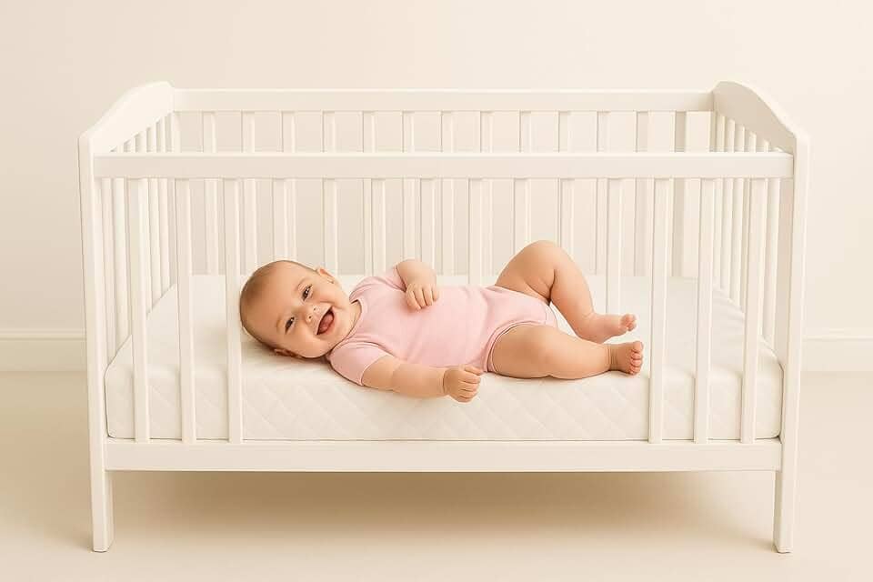 Colchão para Bebê Berço Americano 130cm x 70cm 1 lado Impermeável Baby Confort