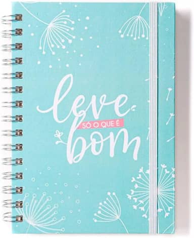 Leve Só O Que É Bom Planner Semanal, Organizador Pessoal para Planejamento e Produtividade