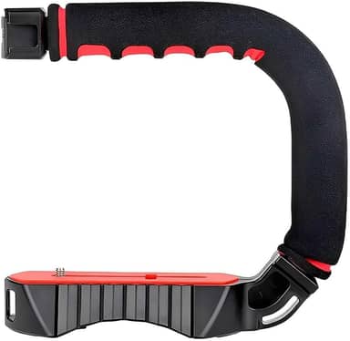 Suporte Estabilizador Portátil U-Grip Pro U Ulanzi para Câmera e Smartphone Preto – Estabilização Profissional, Leve e Durável, 3 Sapatas Fria