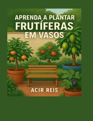 APRENDA A PLANTAR FRUTÍFERAS EM VASOS (Portuguese Edition)