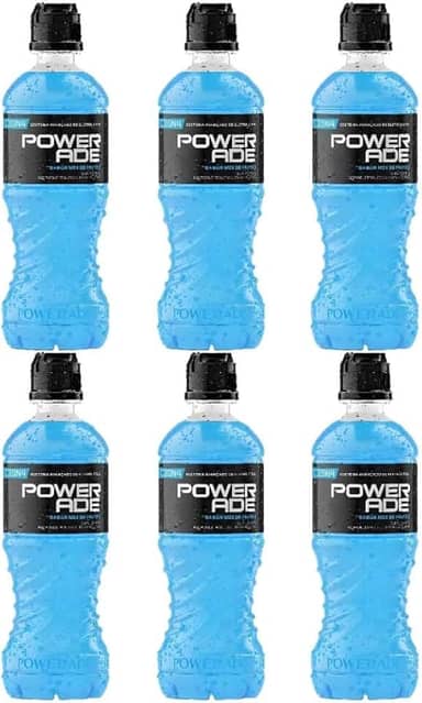 Pack Isotônico Mix de Frutas Powerade Garrafa 500ml - 6 unidades