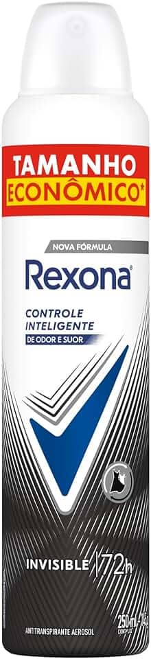 Antitranspirante Aerossol Invisible Rexona 250Ml Leve Mais Pague Menos, Rexona (A embalagem pode variar)
