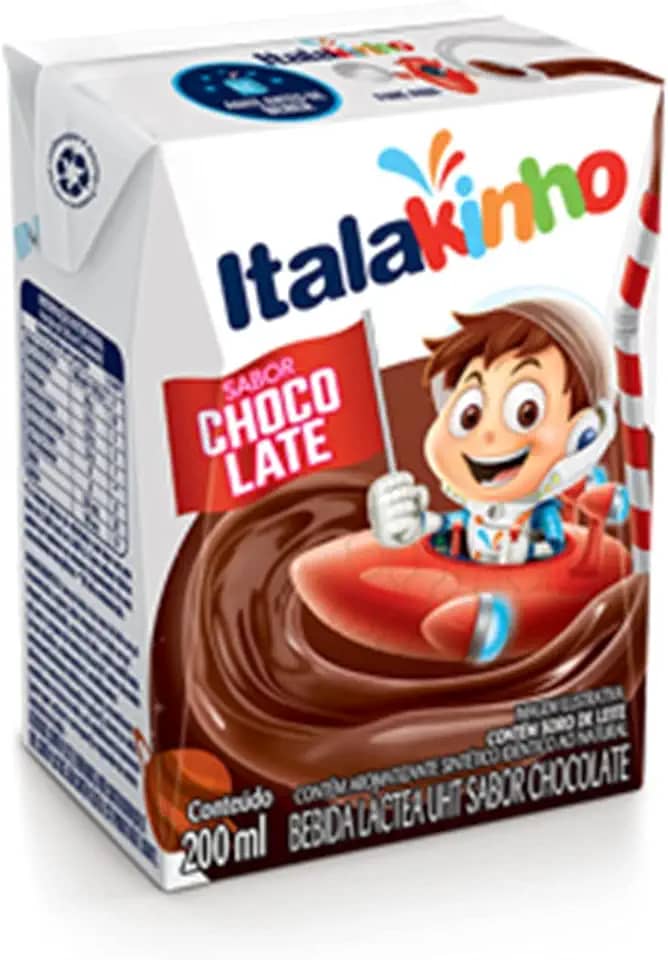 Caixa Com 24 Achocolatados Italakinho 200ml