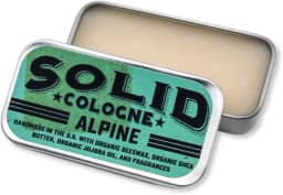 Solid Colônia - Perfume alpino - Fragrância masculina de bolso - Lata de 740 ml