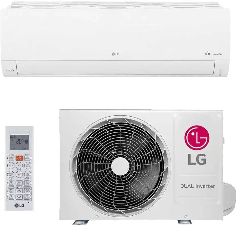 Ar-Condicionado LG DUAL Inverter Voice +AI 18.000 BTU Quente/Frio 220V - S3-W18KL31A