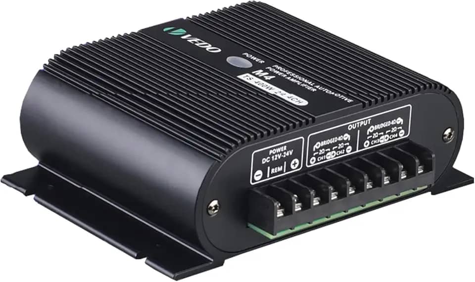 Módulo TS 400x4 Amplificador Áudio Estéreo Com Graves/agudos, 400 W RMS 4 Canais Amplificador Som Automotivo