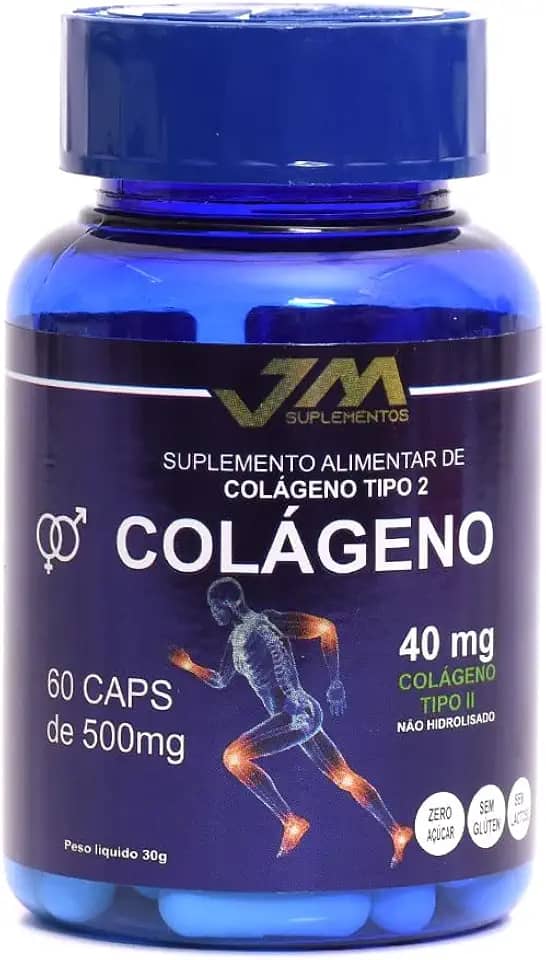 Colágeno Tipo 2 Original 40mg Capsulas 60 Jmsuplemento