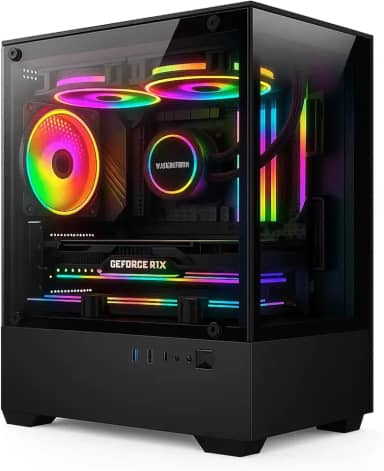 PC Gamer Intel Core i5 3470 3.6GHz Placa de Vídeo GeForce GT 730 4GB Memória Ram 16GB DDR3 SSD 240GB