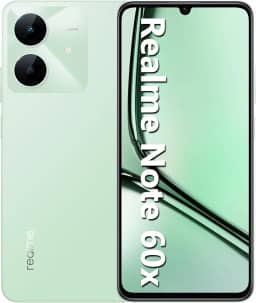 Realme Note 60X - 64GB - 3 GB RAM - Câmera 8MP - Bateria de 5000mAh - Wilderness Green (Verde)