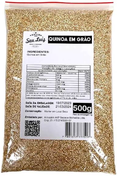 Quinoa em Grao 500g