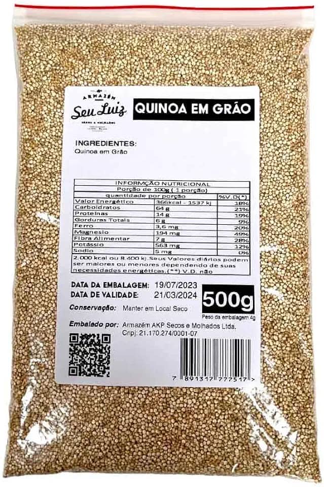 Quinoa em Grao 500g