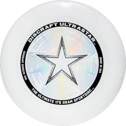 Disco de frisbee Discraft Ultrastar, branco, 175 gramas