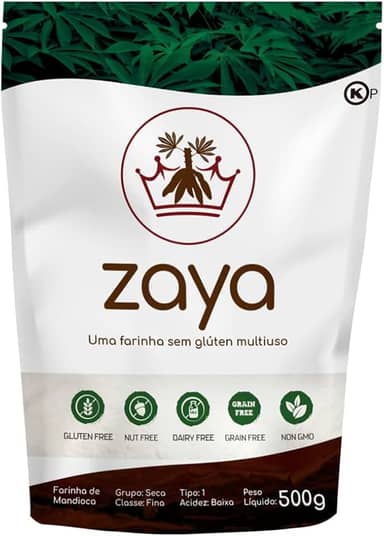 Zaya Farinha - A Farinha Multiuso Sem Glúten De Ingrediente Único