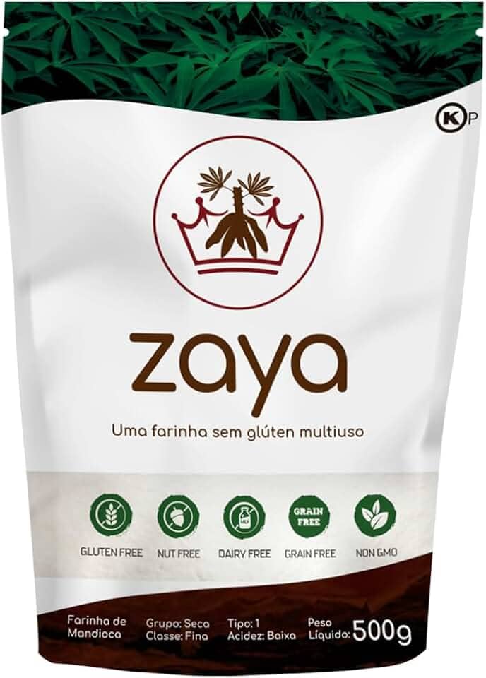 Zaya Farinha - A Farinha Multiuso Sem Glúten De Ingrediente Único